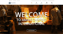 Desktop Screenshot of amancasting.com
